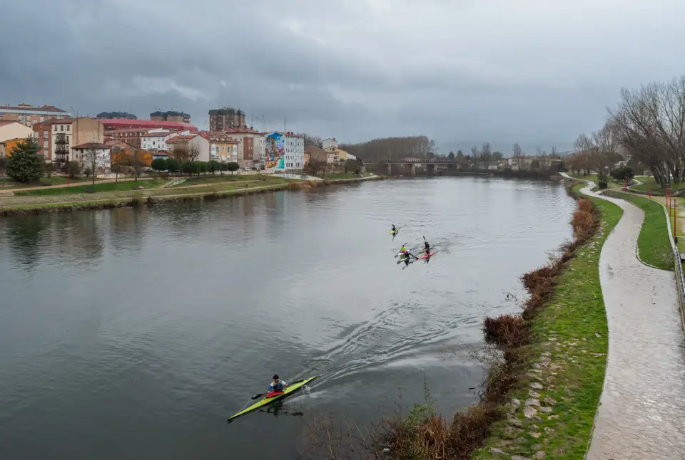 Ebro river in Miranda de Ebro (2)
